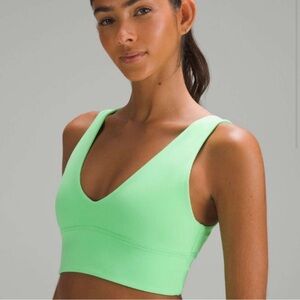 Lululemon Align V-Neck Bra- Pistachio